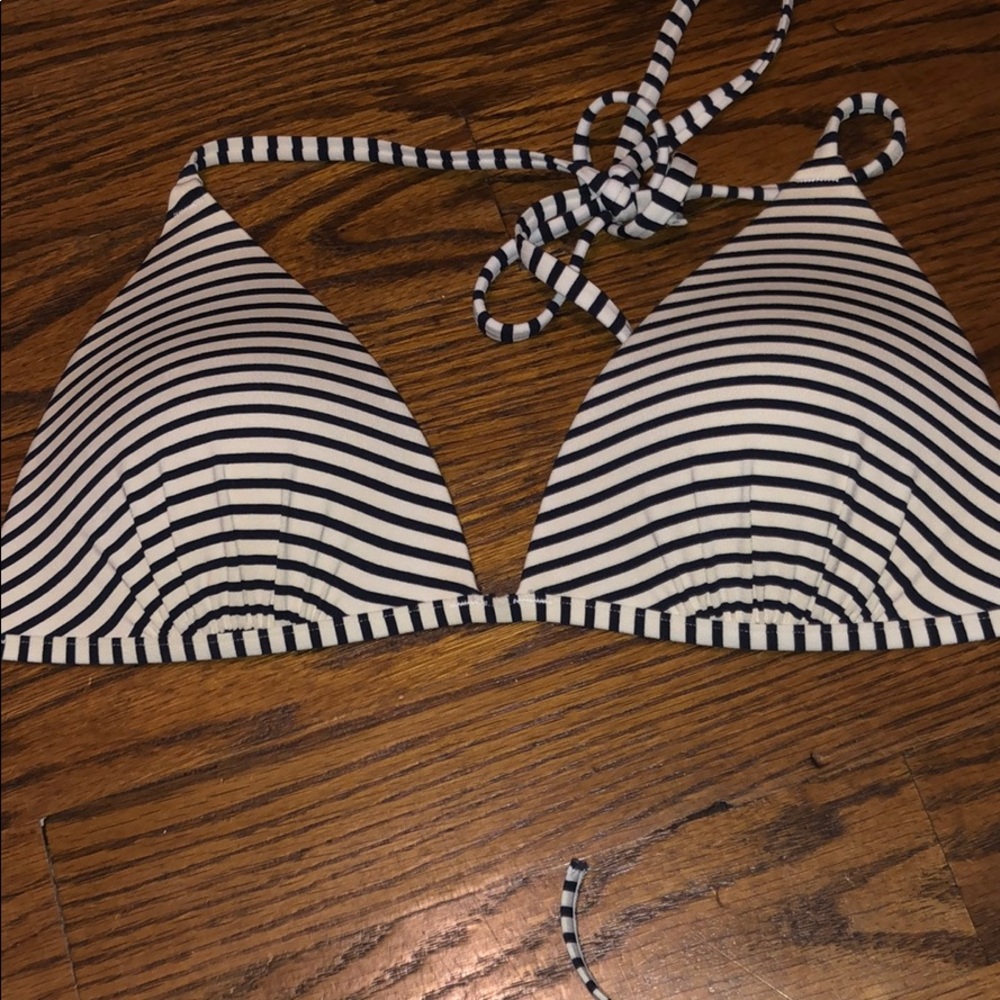 H&M Striped Tie bikini Size 6